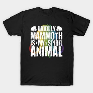 Woolly Mammoth Is My Spirit Animal T-Shirt